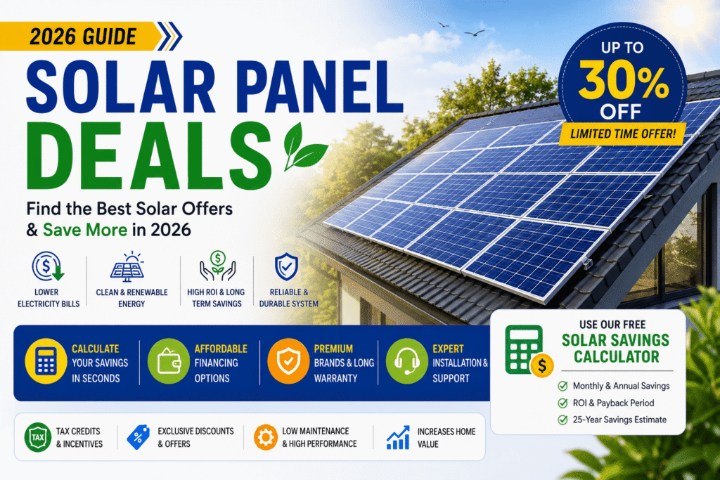 Best Solar Panel Deals for Homeowners